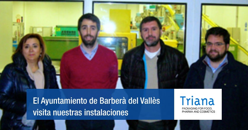 Representantes del Ayuntamiento de Barberà del Vallès visitan nuestras instalaciones