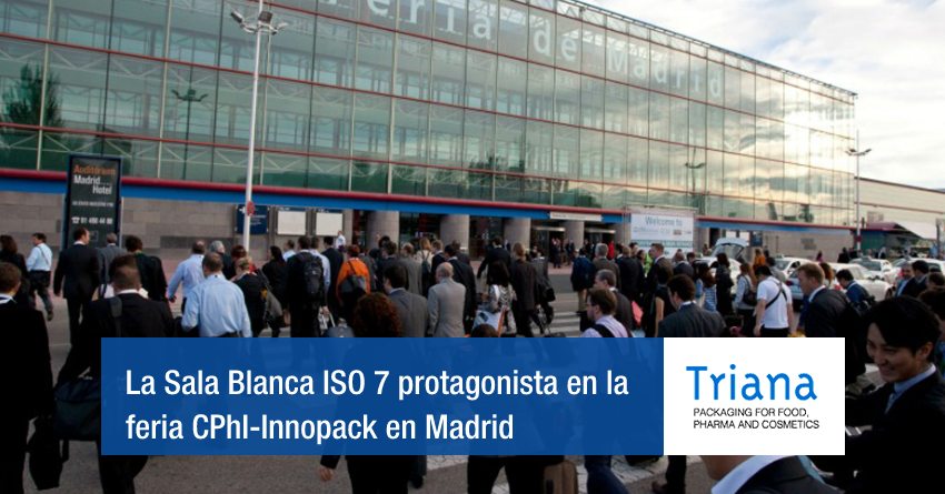 La Sala Blanca ISO 7 protagonista en la feria CPhI-Innopack en Madrid