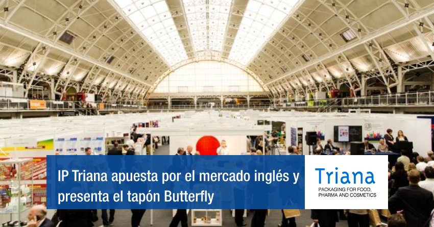 IP Triana apuesta por el mercado inglés y presenta el tapón Butterfly