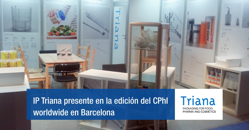 Triana presente en la edición del CPhI worldwide en Barcelona