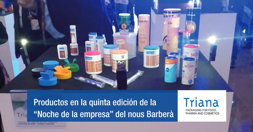 Triana expone sus productos en la quinta edición de la “Noche de la empresa” del nous Barberà