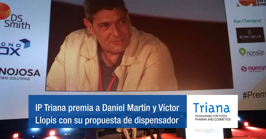 IP Triana premia a Daniel Martín y Víctor Llopis con su propuesta de dispensador