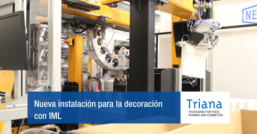 IP Triana incorpora una nueva instalación para la decoración con IML