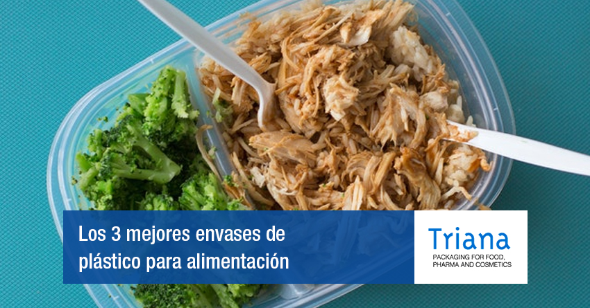 Los 3 mejores envases de plástico para alimentación