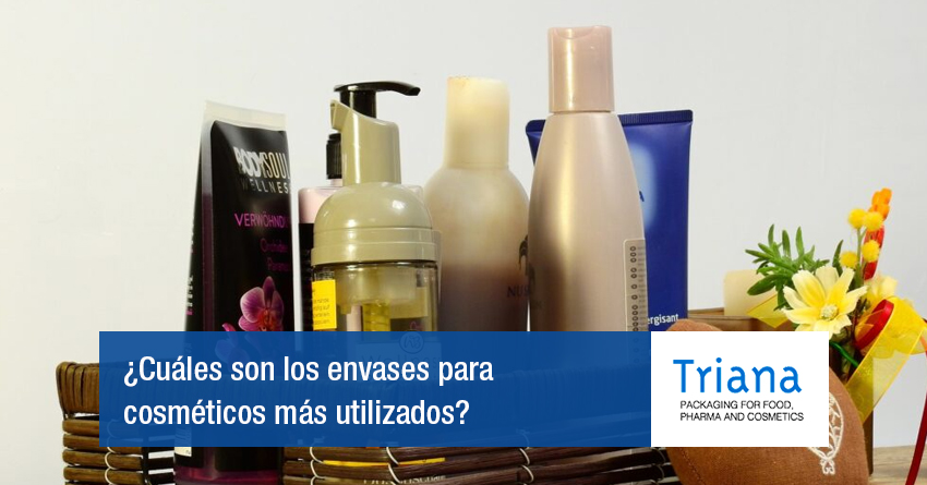 ¿Cuáles son los envases para cosméticos más utilizados?