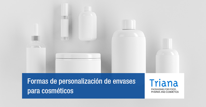 Formas de personalización de envases para cosméticos