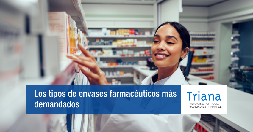 Los tipos de envases farmacéuticos más demandados
