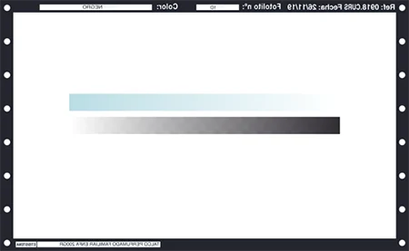 Ejemplo de degradado de diferentes colores