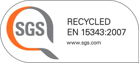 Certifie la teneur en matières recyclées des produits en plastique.