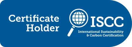 Titulaire d'une certification ISCC (International Sustainability and Carbon Certification)