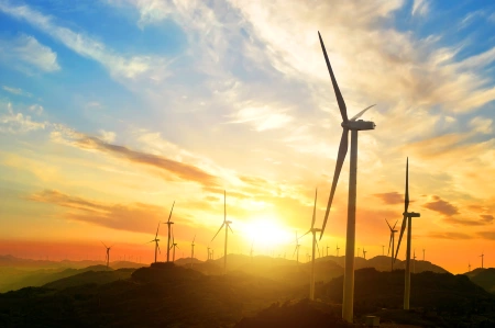 Installation éolienne multi-turbines dans un cadre naturel